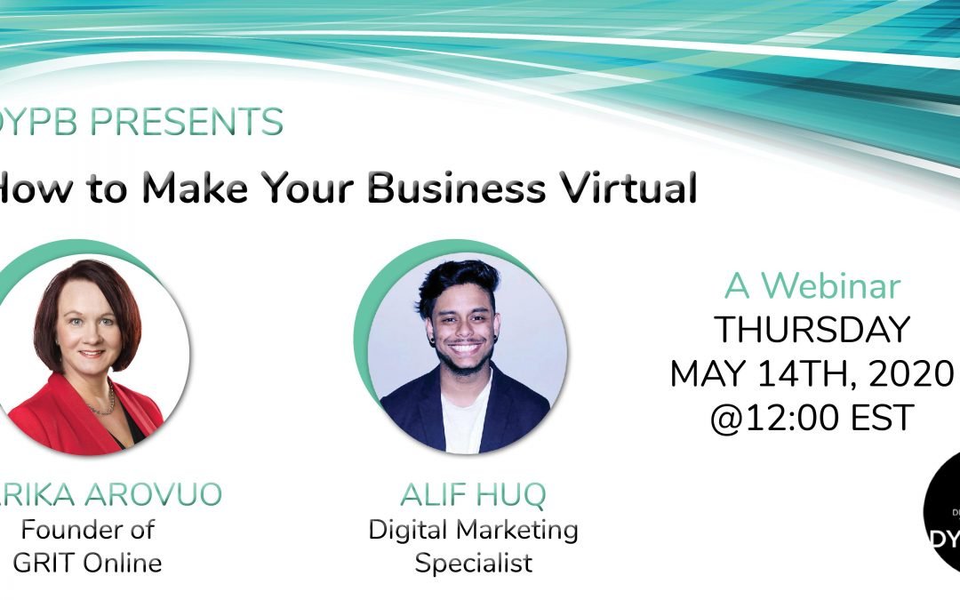 DYPB Webinar – How to Make your Business Virtual
